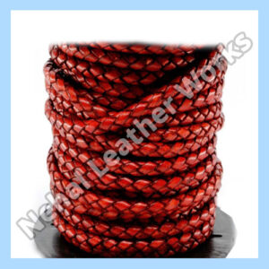 Braided Leather Cord